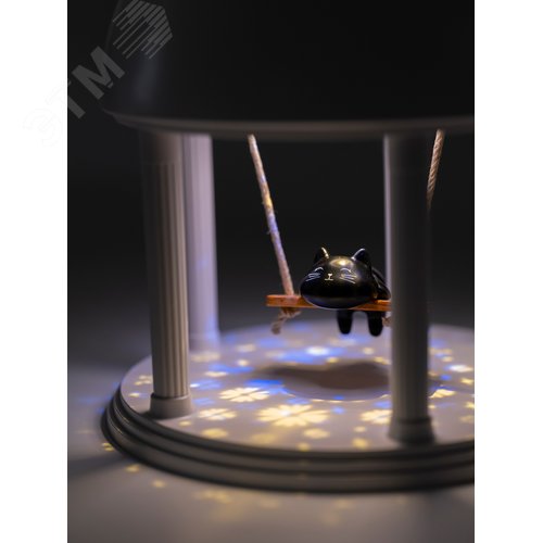 Светильник настольный светодиодный КОТИК белый диммер - фото 11