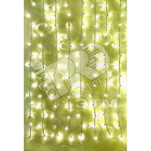 Электрогирлянда Занавес LDCL368-Y-E 150x150 368L LED. желтый - фото 1