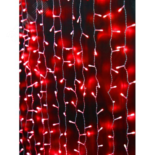 Электрогирлянда Занавес LDCL544-R-E внутренняя 150x220 544L LED - фото 2