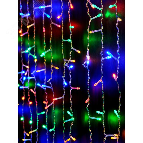 Электрогирлянда Занавес LDCL544C-M 150х220. 544L LED мультицвет - фото 3