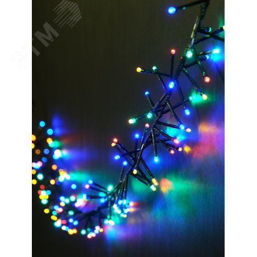 Гирлянда Фейерверк 200 микроламп разноцветная 2 м - фото 2