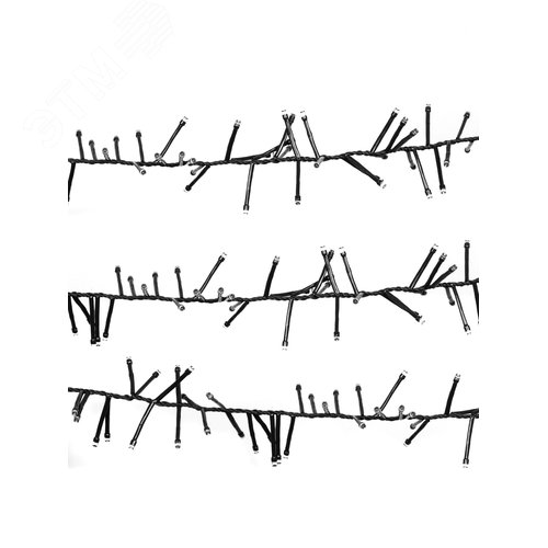 Гирлянда Фейерверк 200 микроламп разноцветная 2 м - фото 4