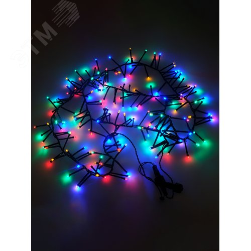Гирлянда Фейерверк 200 микроламп разноцветная 2 м - фото 5