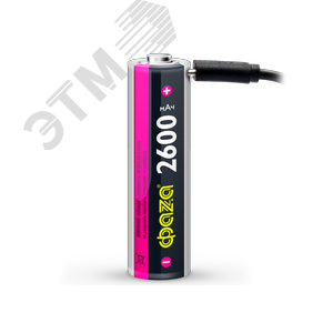 Аккумулятор Li-ion Li18650-2600USB-B1 литий-ионный - фото 2