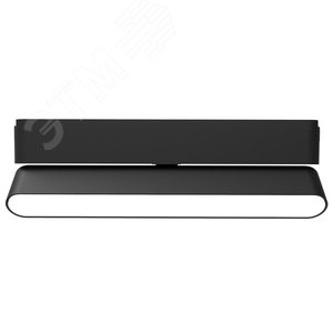 Изображение товара Светильник трековый светодиодный низковольтный ДПО16 1112R 12W 4000K frost 90 град черный IP20 (шт)