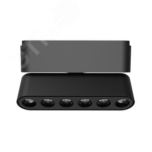 Светильник трековый светодиодный низковольтный ДПО16 1306R 6W 3000K spot 36 град черныйIP20 - фото 1