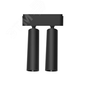 Светильник трековый светодиодный низковольтный ДПО16 2016 2X8W 3000K 24 град черный IP20 - фото 1