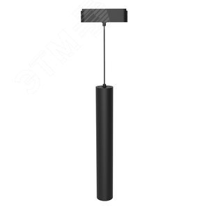 Светильник трековый светодиодный низковольтный ДПО16 2408P-1m 8W 3000K 24 град черный IP20 - фото 1