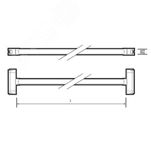 Светильник трековый светодиодный низковольтный ДПО16 4018-1m 18W 4000K 360 град черный IP20 - фото 2