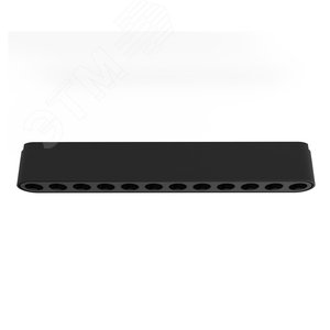 Светильник трековый светодиодный низковольтный ДПО16 1212 12W 4000K spot 36 град черный IP20 - фото 1