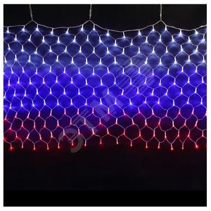 Гирлянда-сетка Триколор 150х90см, 240 LED, IP20, NTLD240-RT - фото 1