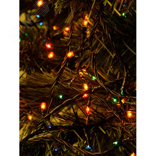 Электрогирлянда наружная 5 м разноцветная 8 режимов - фото 3