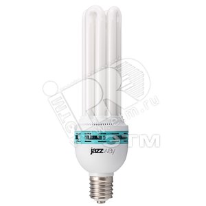 Лампа энергосберегающая КЛЛ 105Вт 5U 840 E40 85х355 8000 часов 3323240 JazzWay