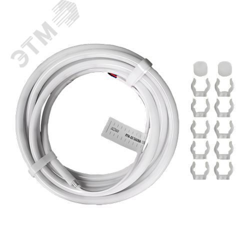 Заглушка торцевая для светодиодный ленты PFN-03 SAUNA 24V /компл. 2 шт - фото 1