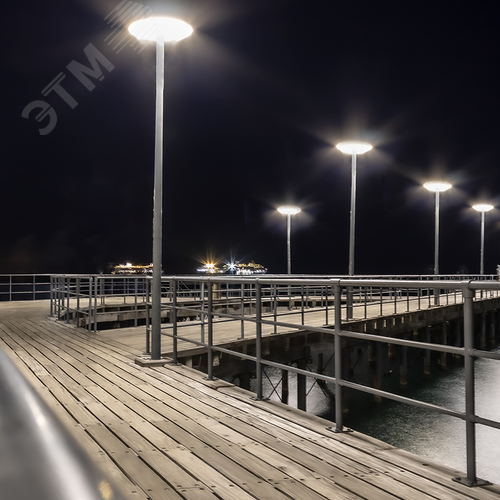 Светильник светодиодный уличный садово-парковый ДТУ 05-60Вт 7200 Лм черный 5000K IP65 5лет гар - фото 8