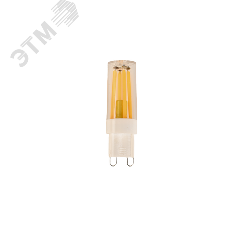 Изображение товара Лампа светодиодная филаментная LED G9 PRO 6w 4000K белый 500Lm 230V (шт)