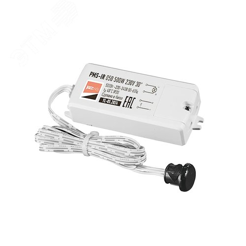 Датчик движения PMS-IR 050 500W 230V 30 WH IP20 - фото 1