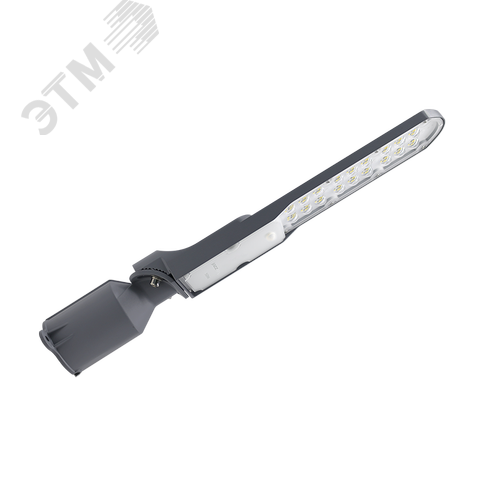 Светильник светодиодный уличный ДКУ-50Вт 5000К 5000 Лм с датчиком освещенности IP65 серый JazzWay - фото 2