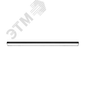 Светильник светодиодный ДПО-02 50Вт 4000К 5000Лм IP40 черный для реечных потолков - фото 2