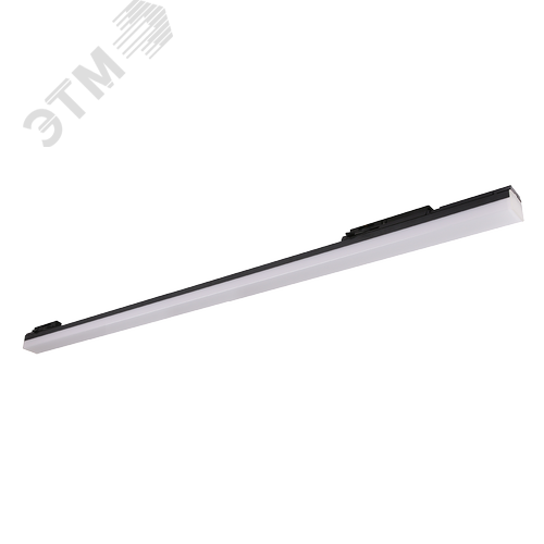 Светильник светодиодный трековый на шинопровод ДПО-26Вт 4000К 2600 Лм 120 град. BL (черный) P40 - фото 1