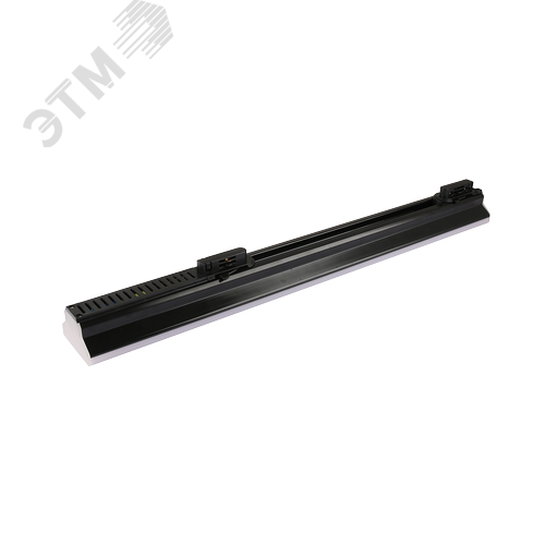 Светильник светодиодный трековый на шинопровод ДПО-28Вт 4000К 2940 Лм 120 град. BL (черный) P40 - фото 2