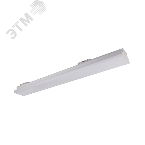 Светильник светодиодный трековый на шинопровод ДПО-28Вт 4000К 2940 Лм 120 град. WH (белый) P40 - фото 1