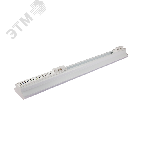 Светильник светодиодный трековый на шинопровод ДПО-28Вт 4000К 2940 Лм 120 град. WH (белый) P40 - фото 2