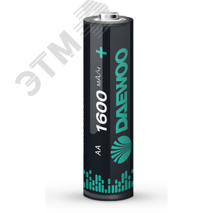 Аккумулятор DAEWOO AA (1600mAh) Ni-MH блистер, 2 шт. - фото 2