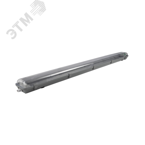 Светильник под 2 светодиодные лампы T8 G13 влагозащищенный 2x1200 PWP-T8 230В IP65 - фото 1