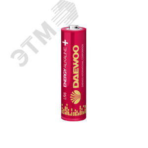 Элемент питания LR 6 (AA) DAEWOO Energy Alkaline,  упаковка 24 шт. - фото 2