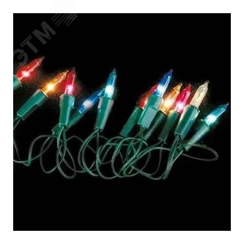 Гирлянда светодиодная 50 LED 1.5 м IP44 RGB - фото 2