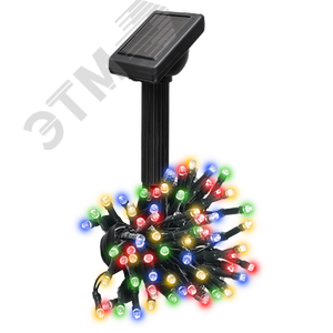 Гирлянда светодиодная солнечная SLR-G01- 50M мультицвет, 50 LED - фото 1