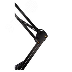 Светильник настольный TBL-01 Е27 на струбцине черный - фото 3