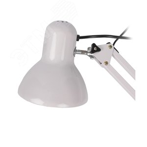 Светильник настольный TBL-01 Е27 на струбцине белый ФАZА - фото 2