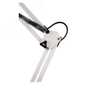 Светильник настольный TBL-01 Е27 на струбцине белый ФАZА - фото 3