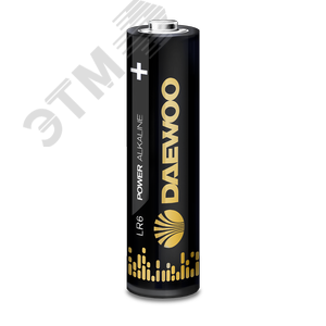 Элемент питания LR 6 (AA) DAEWOO Power Alkaline, упаковка 12 шт. - фото 2