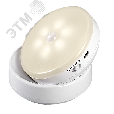 Изображение товара Аккумуляторный светильник с датчиком движения и освещенности TS8-L6-Accu-wm