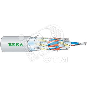 Кабель витая пара KJAAM 2x(2+1)x0,5 Reka Cables