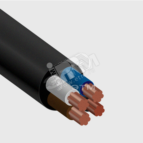 Кабель силовой ВБШв 4х25 ТРТС Экокабель купить цена