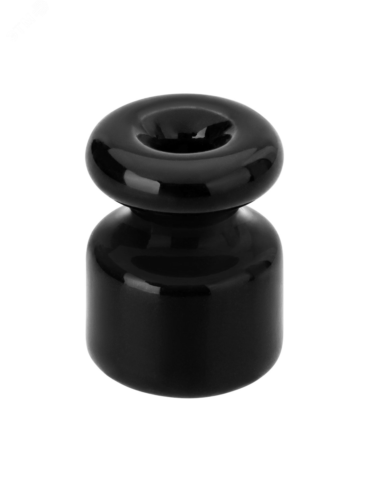 Изображение товара Керамический изолятор для ретро провода черный (10шт) TDM (шт)