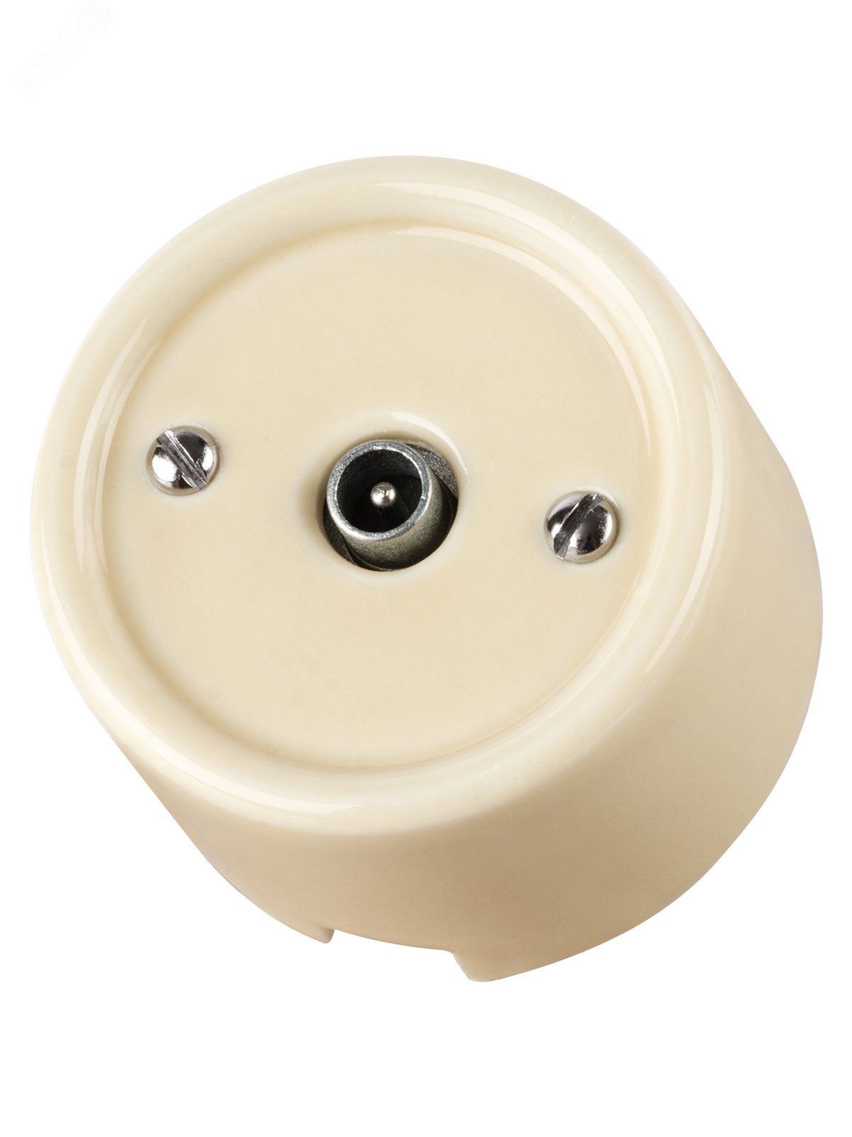 Изображение товара Розетка TV проходная сл. кость «Болонь» TDM (шт)