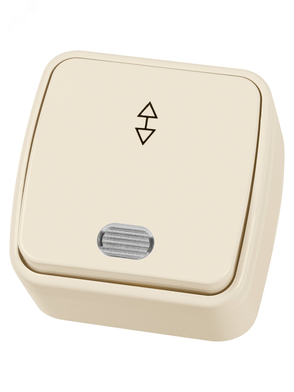 Изображение товара Переключатель на 2 направления 1-кл. с подсветкой IP20 10А серия Дача