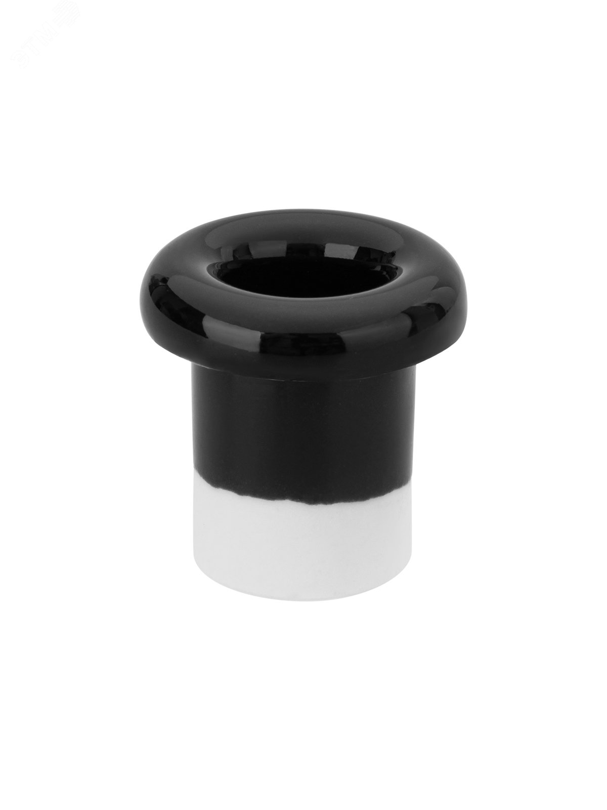 Изображение товара Керамический проходной изолятор для провода черный (25шт) TDM (шт)