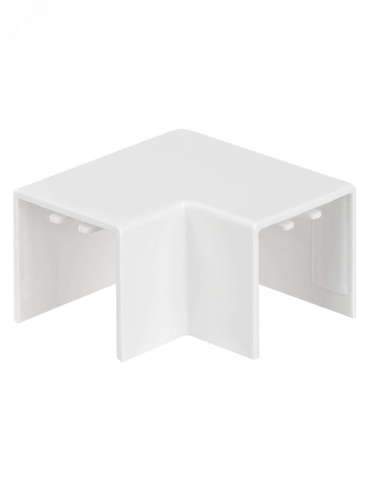 Изображение товара Поворот на 90 градусов КМП 25х25 4 шт. TDM ELECTRIC белый аксессуар