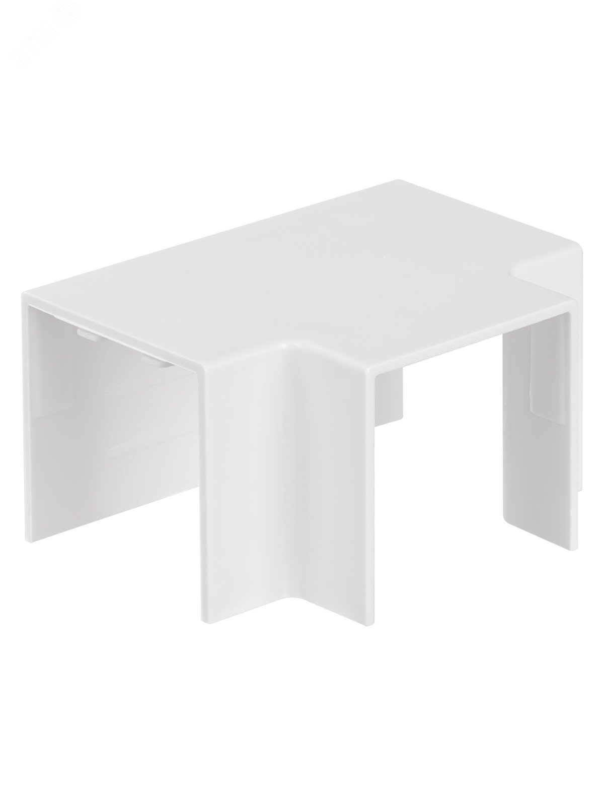 Изображение товара Угол Т-образный КМТ 40х40 белый для кабельных каналов TDM ELECTRIC