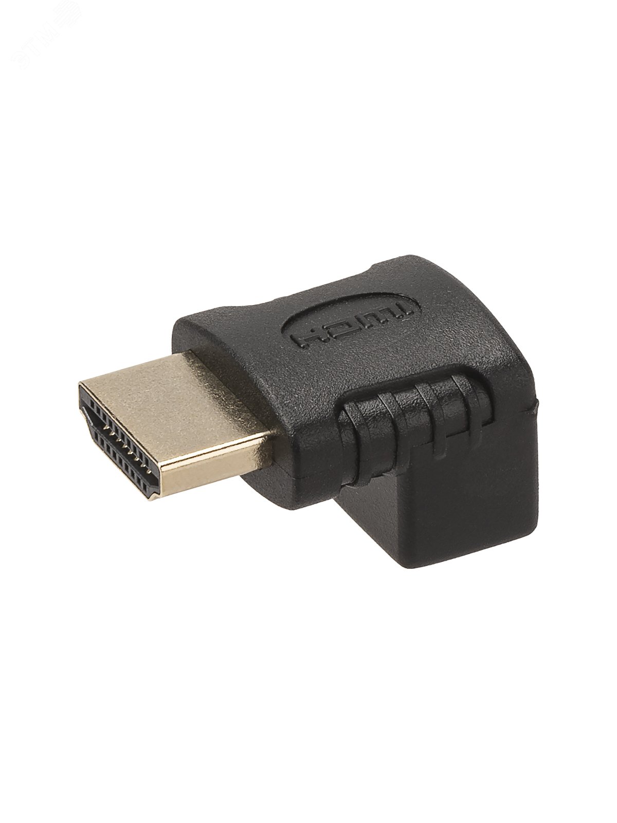 Изображение товара "Переходник ""АВП 4"" штекер HDMI - гнездо HDMI угловой на 90 градусов, позолоченные контакты, TDM" (шт)