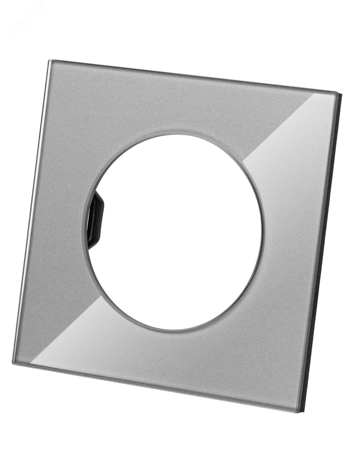 Изображение товара Рамка одиночная серия Байкал из платинового стекла TDM