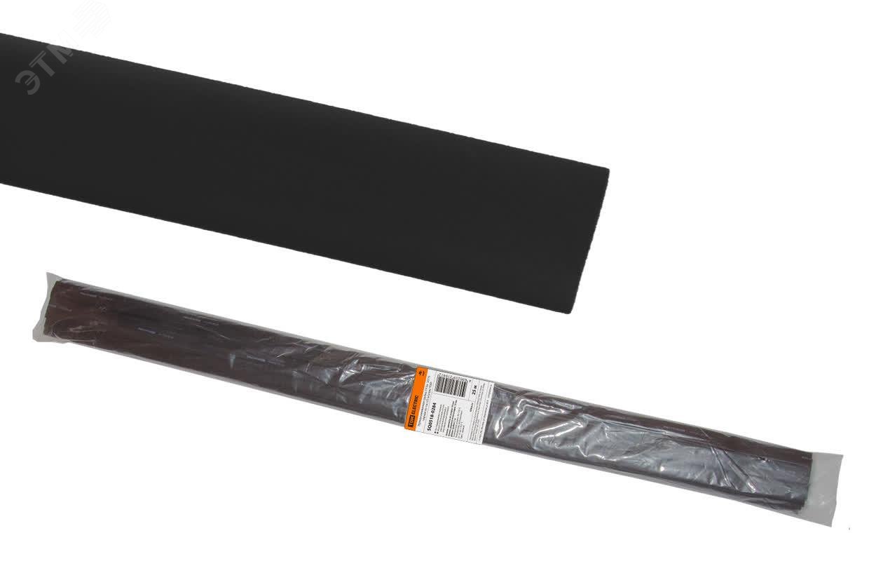 Изображение товара Термоусаживаемая трубка ТУТнг 30/15 черная по 1м (25 м/упак) TDM (м)