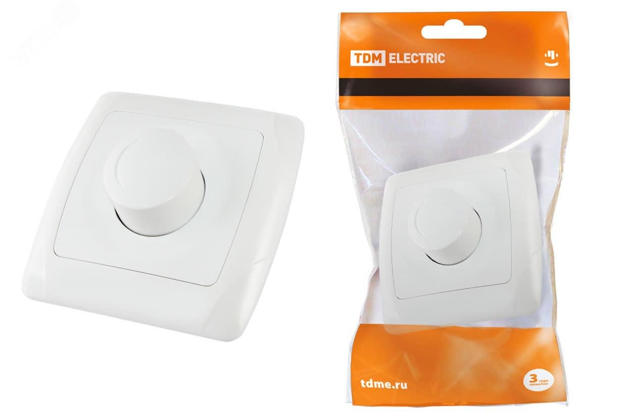 Изображение товара Светорегулятор RL 600 Вт белый Онега TDM для управления освещением