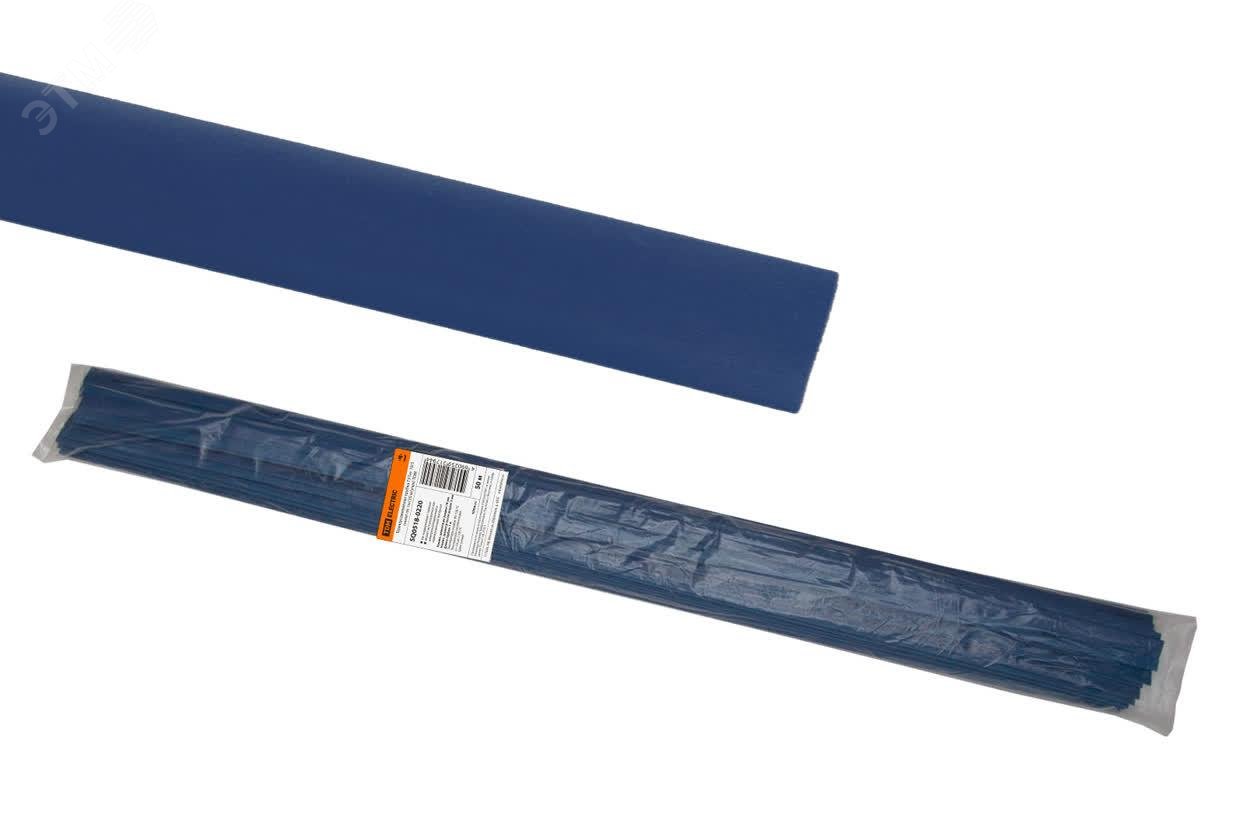 Изображение товара Термоусаживаемая трубка ТУТнг 10/5 синяя по 1м (50 м/упак) (м)